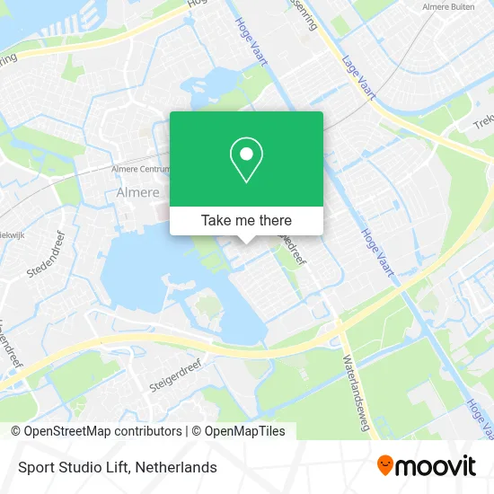 Sport Studio Lift map