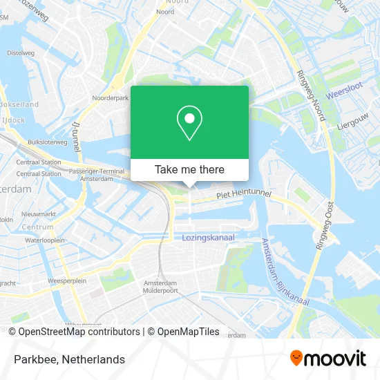 Parkbee map