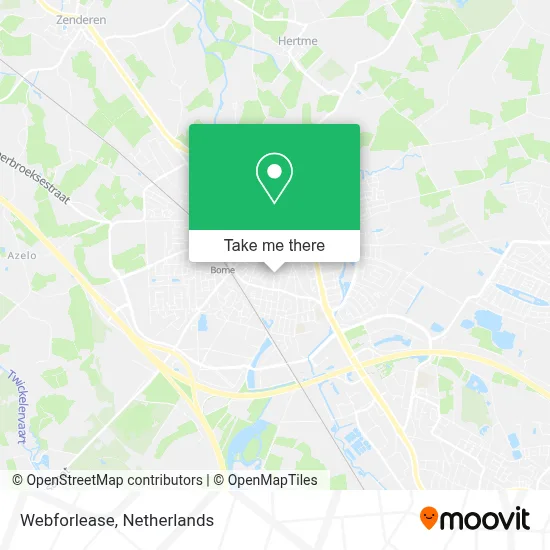 Webforlease map
