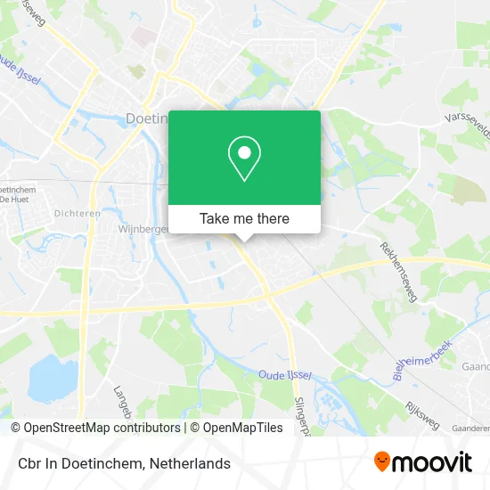 Cbr In Doetinchem map