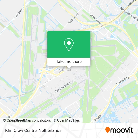 Klm Crew Centre map