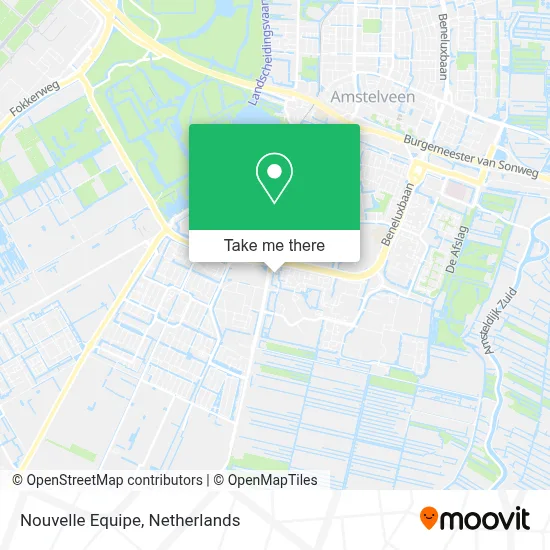 Nouvelle Equipe map