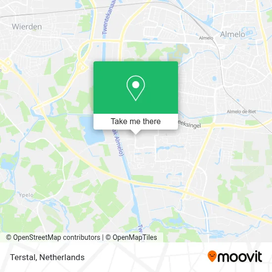 Terstal map