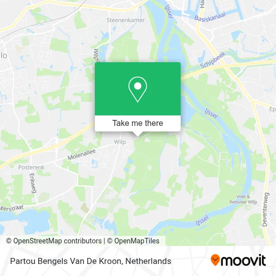 Partou Bengels Van De Kroon map