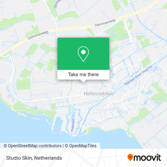 Studio Skin map