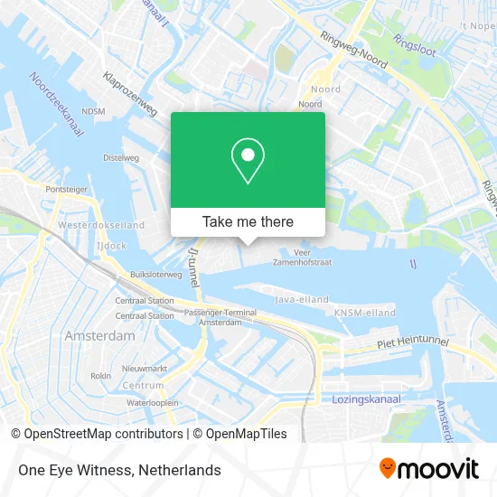 One Eye Witness map