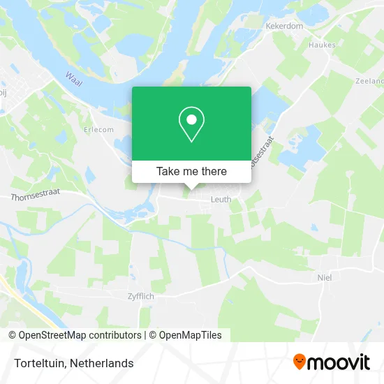 Torteltuin map