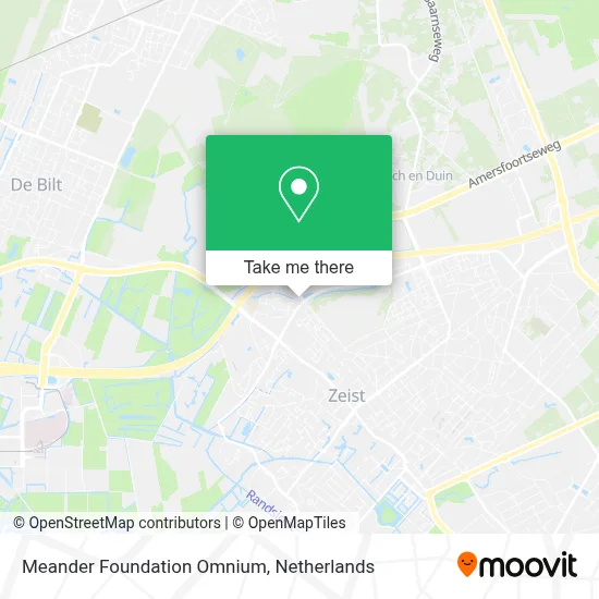 Meander Foundation Omnium map