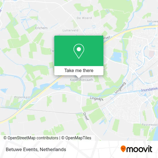 Betuwe Events map