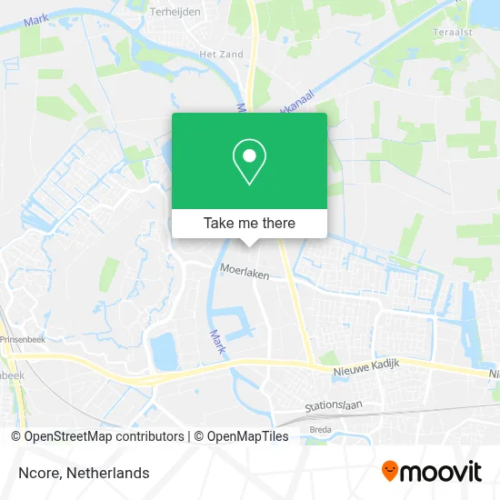 Ncore map