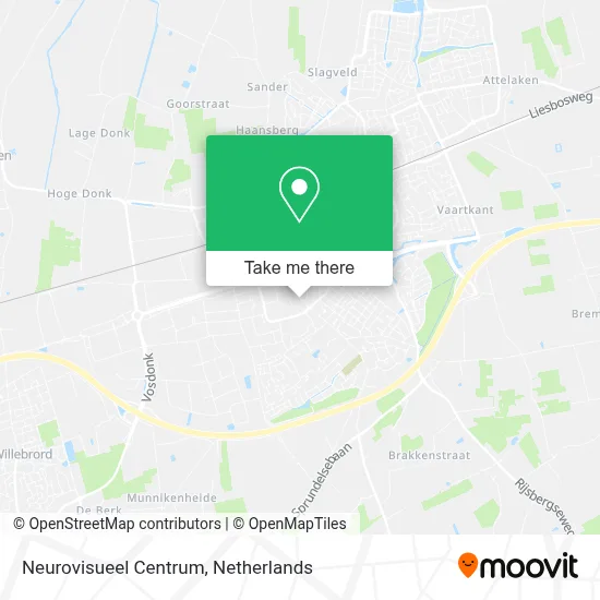 Neurovisueel Centrum map
