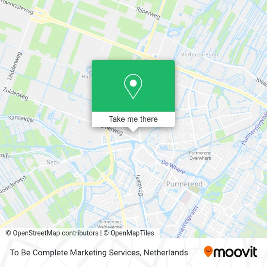 To Be Complete Marketing Services map