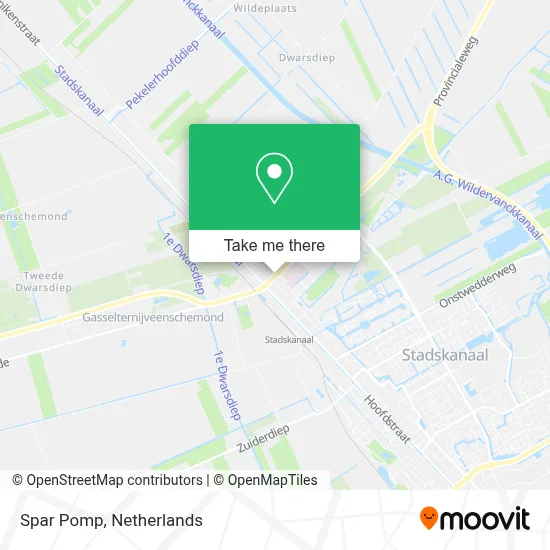 Spar Pomp map