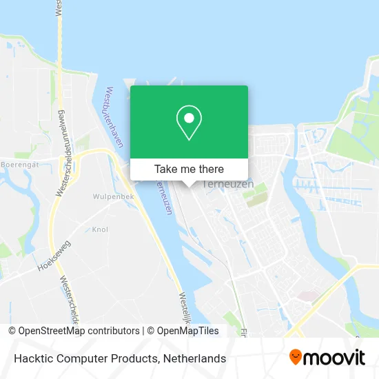 Hacktic Computer Products Karte
