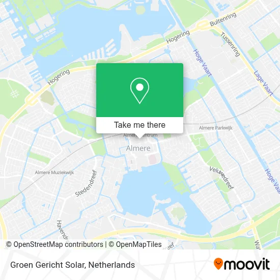 Groen Gericht Solar map
