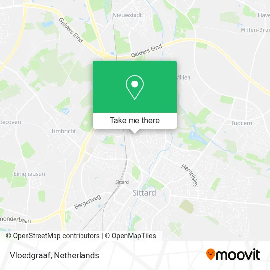 Vloedgraaf map
