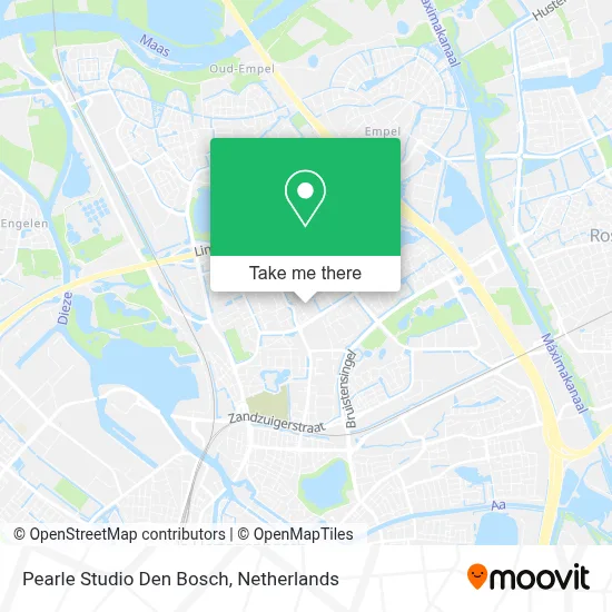 Pearle Studio Den Bosch map