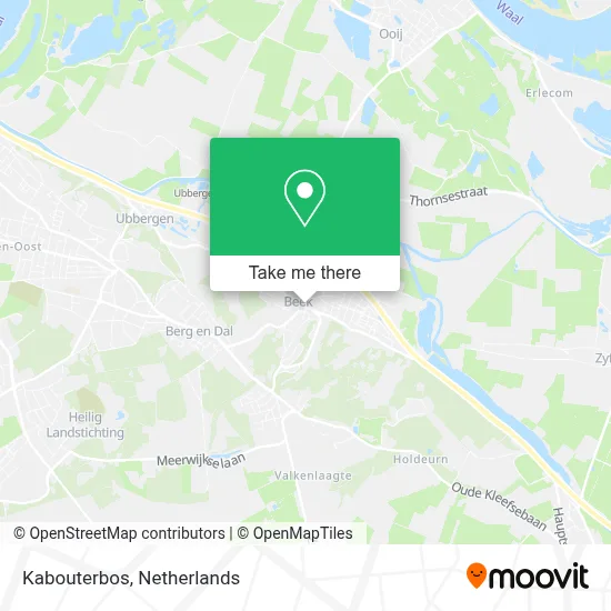 Kabouterbos map