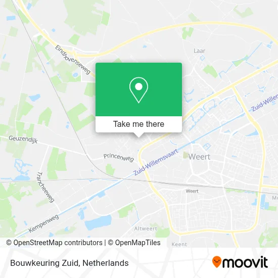 Bouwkeuring Zuid map