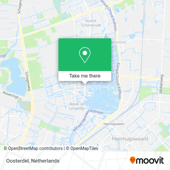 Oosterdel map