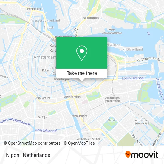 Niponi map
