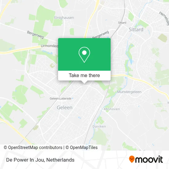 De Power In Jou map
