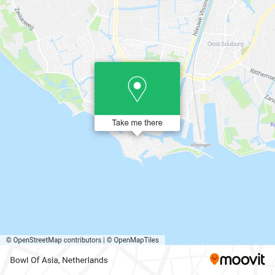 Bowl Of Asia map