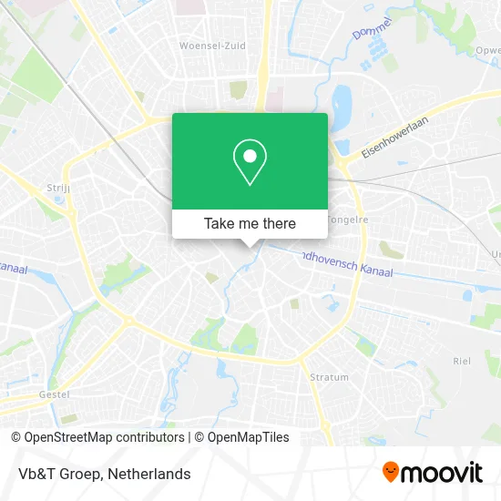 Vb&T Groep map