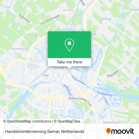 Handelsonderneming Samar map