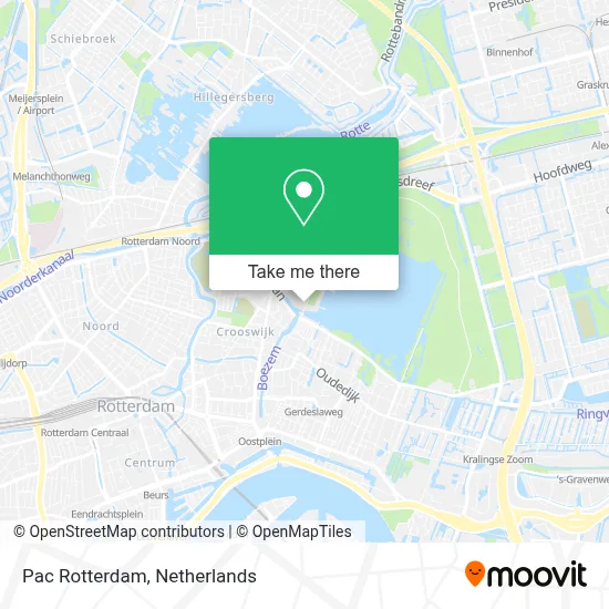 Pac Rotterdam map