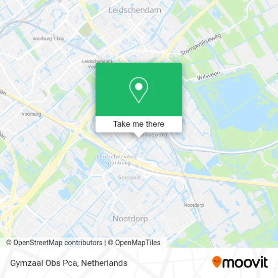 Gymzaal Obs Pca map