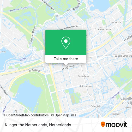 Klinger the Netherlands map