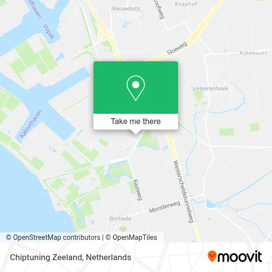 Chiptuning Zeeland Karte