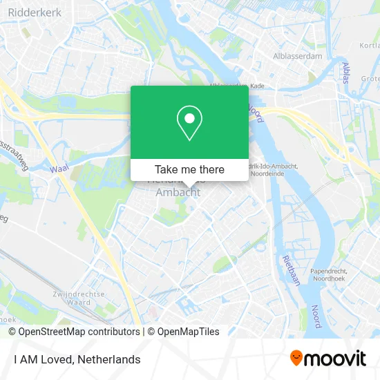 I AM Loved map