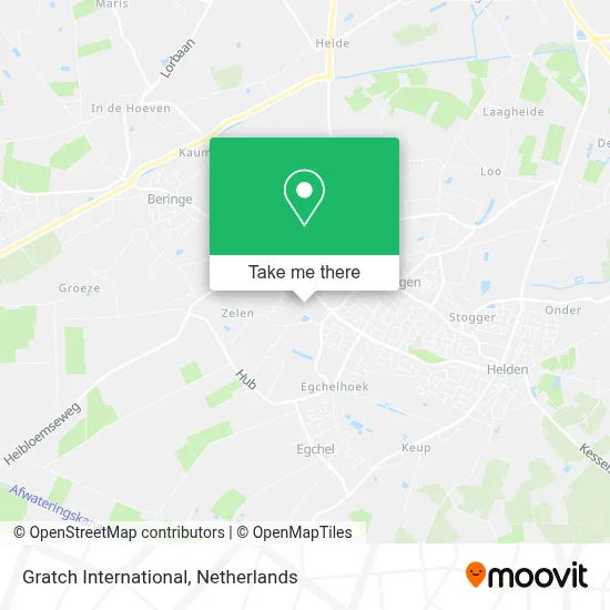 Gratch International map