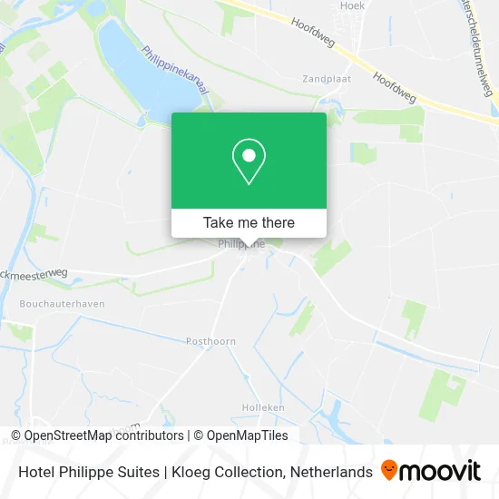 Hotel Philippe Suites | Kloeg Collection map