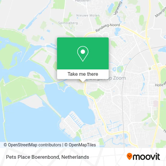 Pets Place Boerenbond map