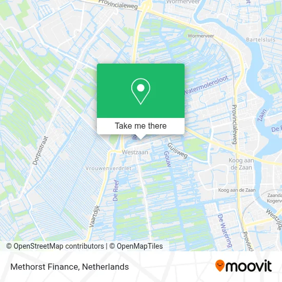 Methorst Finance map