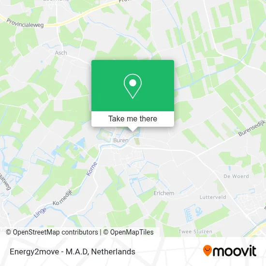 Energy2move - M.A.D map