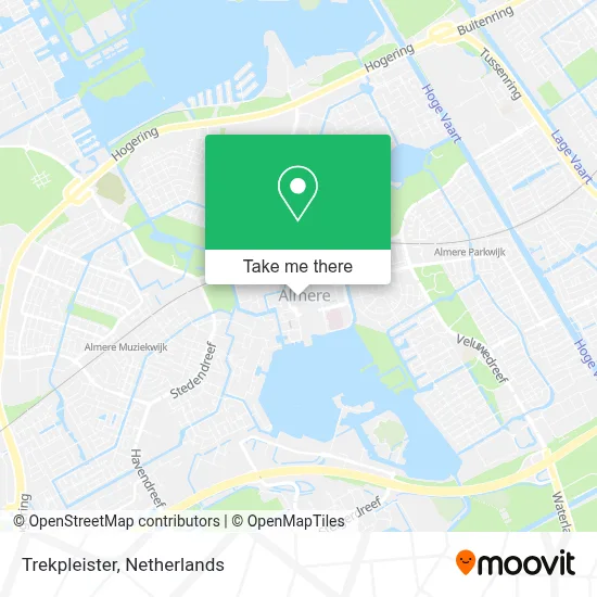 Trekpleister map