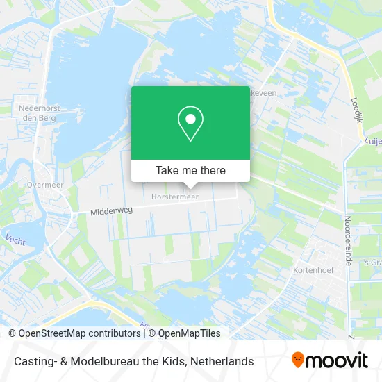 Casting- & Modelbureau the Kids map