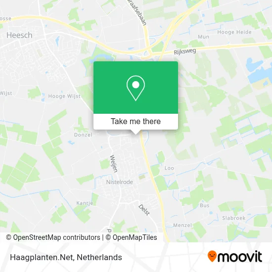 Haagplanten.Net map