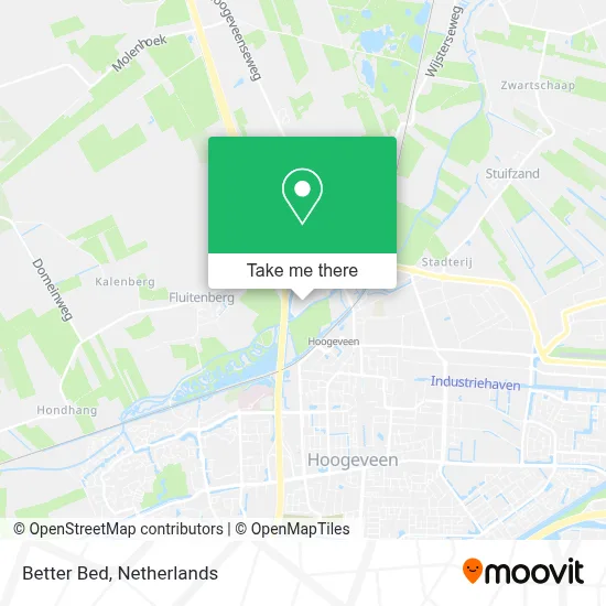 Beter Bed map