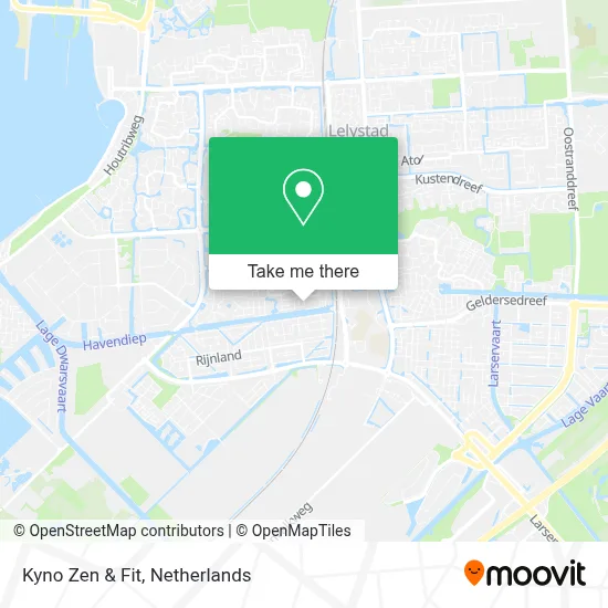 Kyno Zen & Fit map