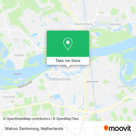 Wahoo Swimming map