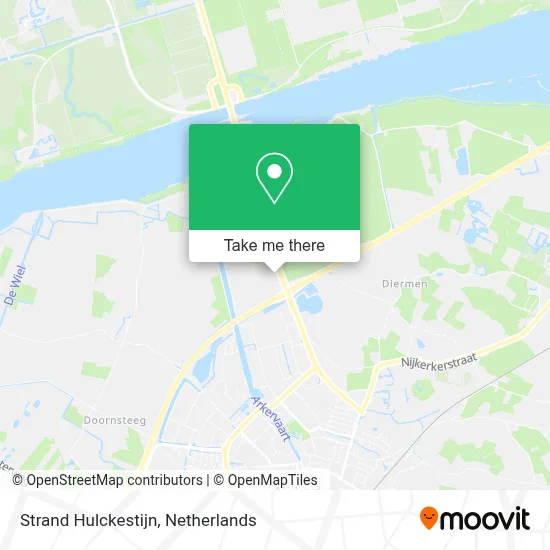 Strand Hulckestijn map