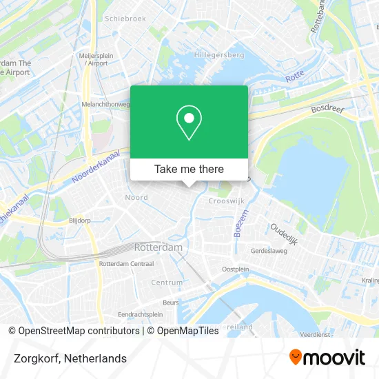 Zorgkorf map
