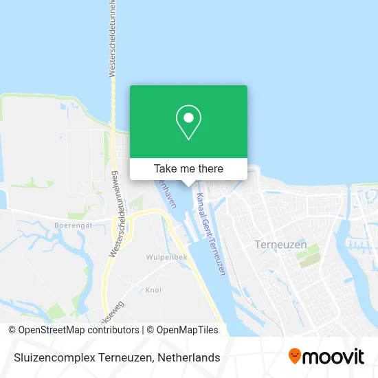 Sluizencomplex Terneuzen map