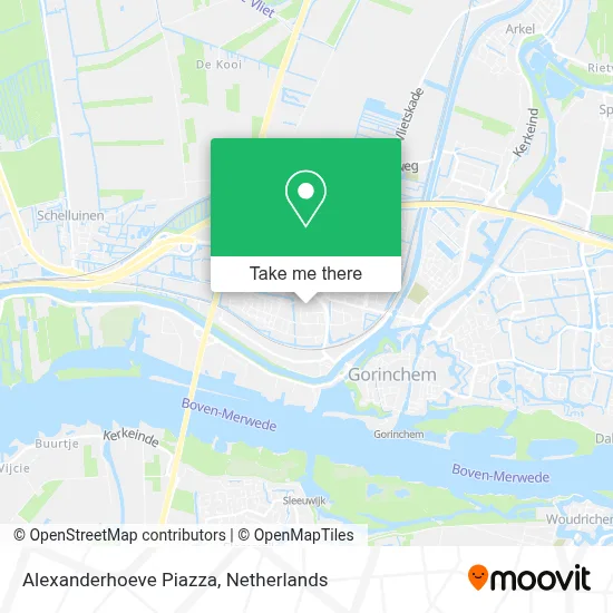 Alexanderhoeve Piazza map