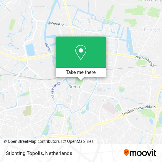 Stichting Topolis map